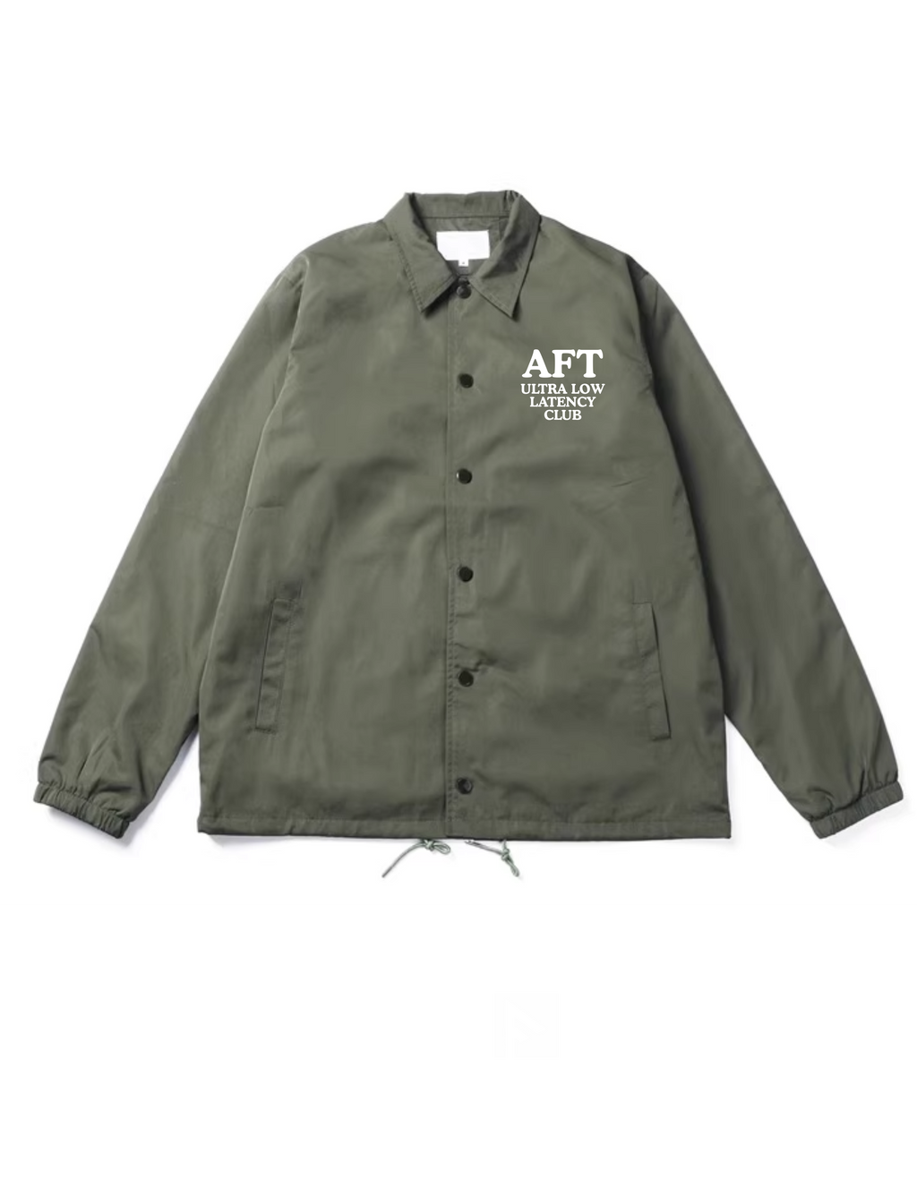 AFT Coach Jacket - Olive Green
