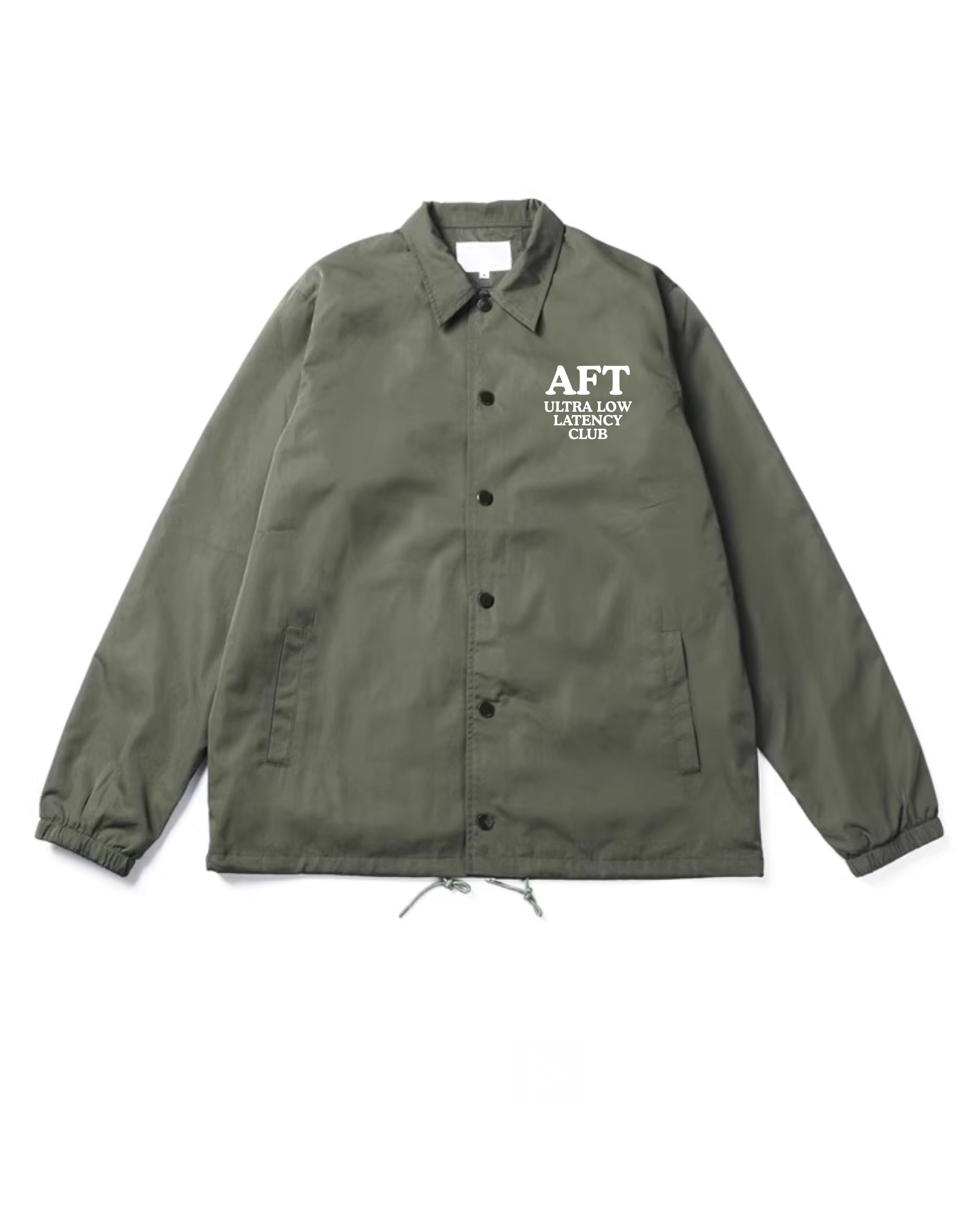AFT Coach Jacket - Olive Green