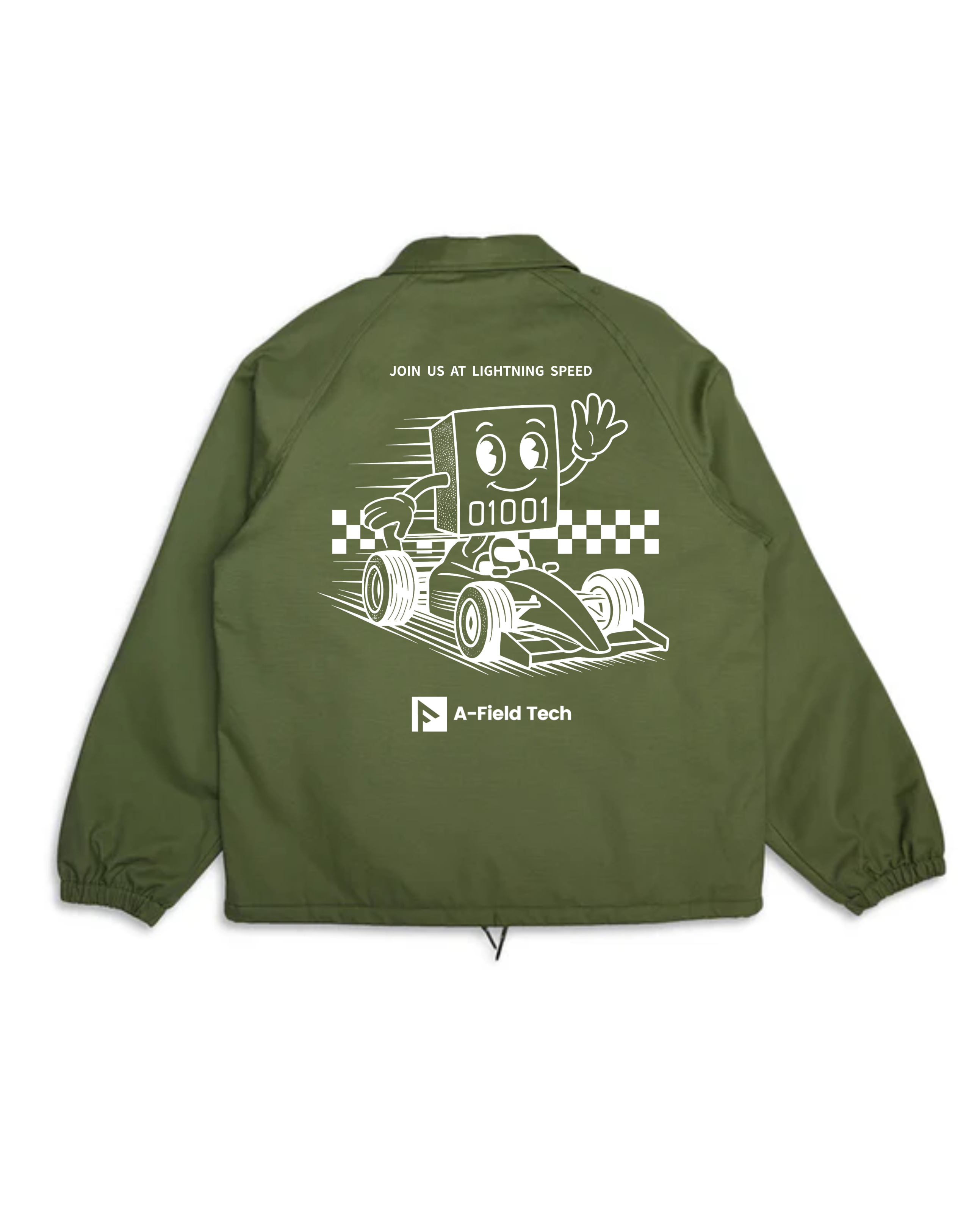 AFT Coach Jacket - Olive Green