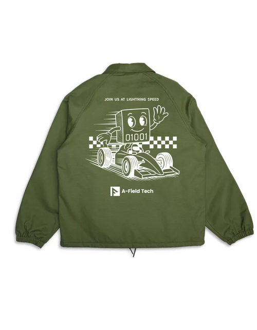 AFT Coach Jacket - Olive Green